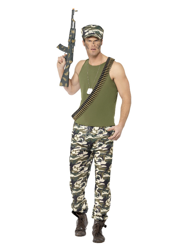 Army Costume, Economy, Green