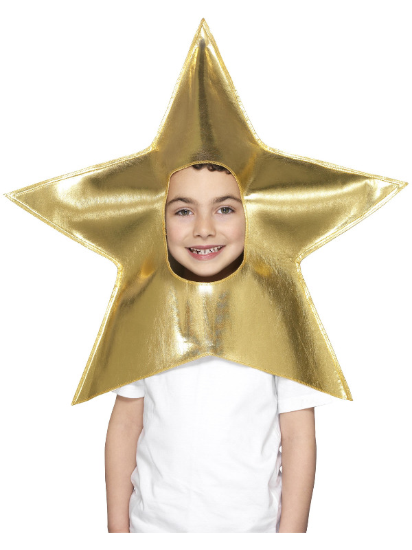 Christmas Star Headpiece, Gold