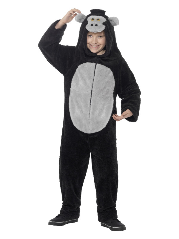 Deluxe Gorilla Costume, Black