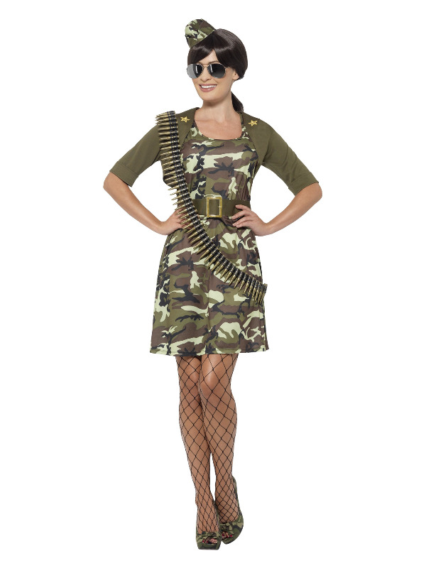 Combat Cadet Costume, Green