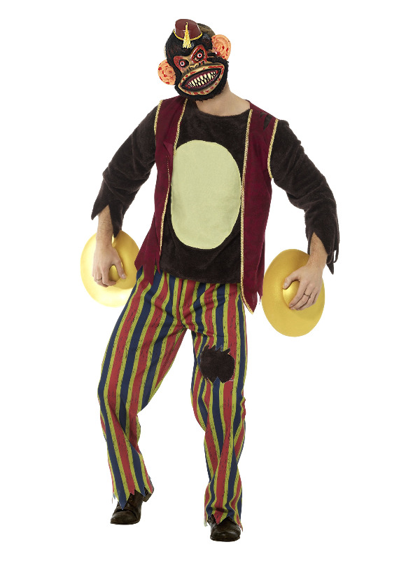 Deluxe Clapping Monkey Toy Costume, Multi-Coloured