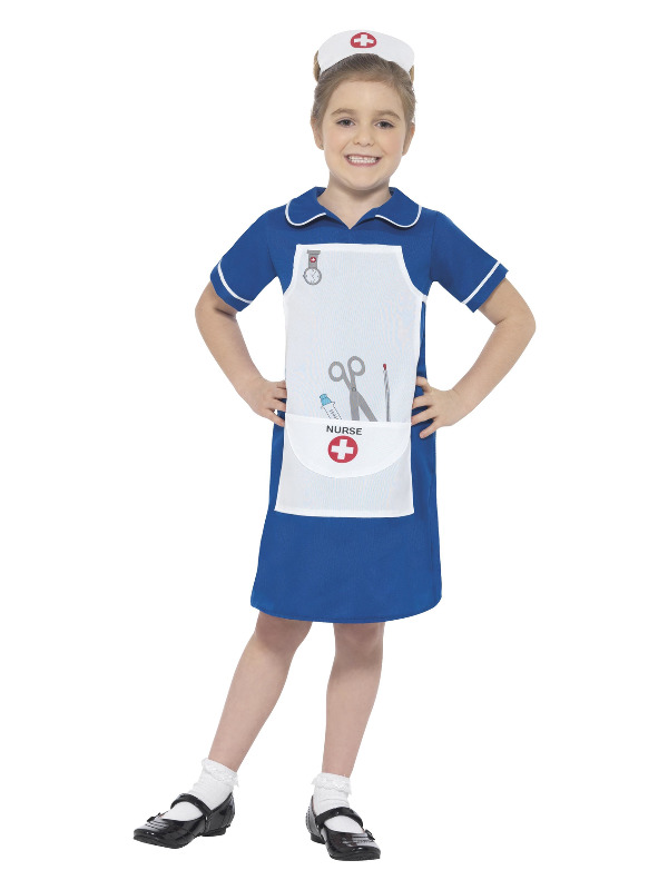 Nurse Costume, Blue