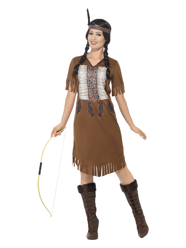 Native American Inspired Warrior Princess Costume,