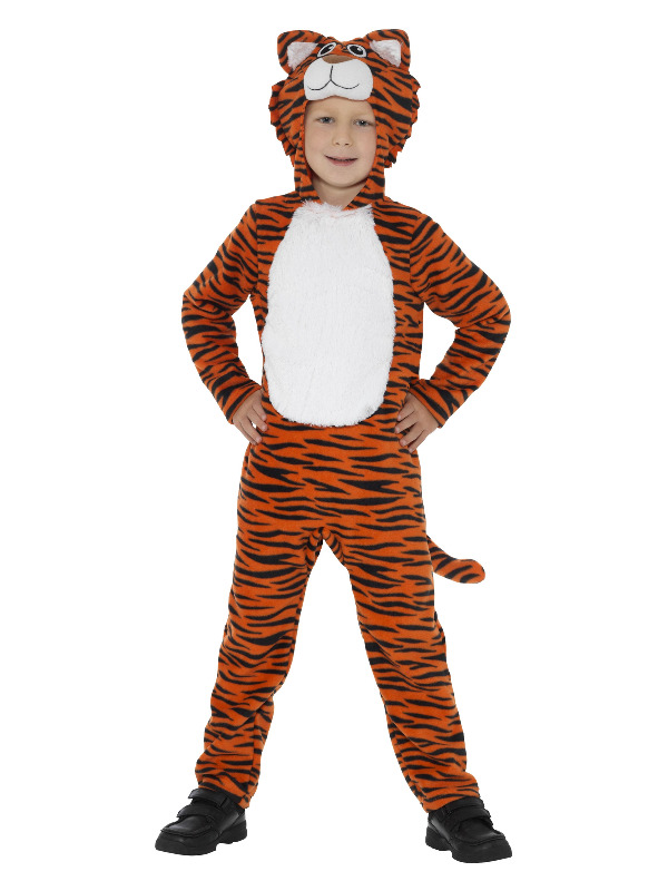 Tiger Costume, Orange & Black