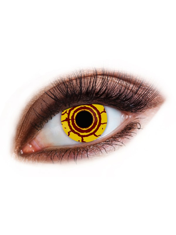 Accessoreyes Virus, Yellow, 1 Day Wear