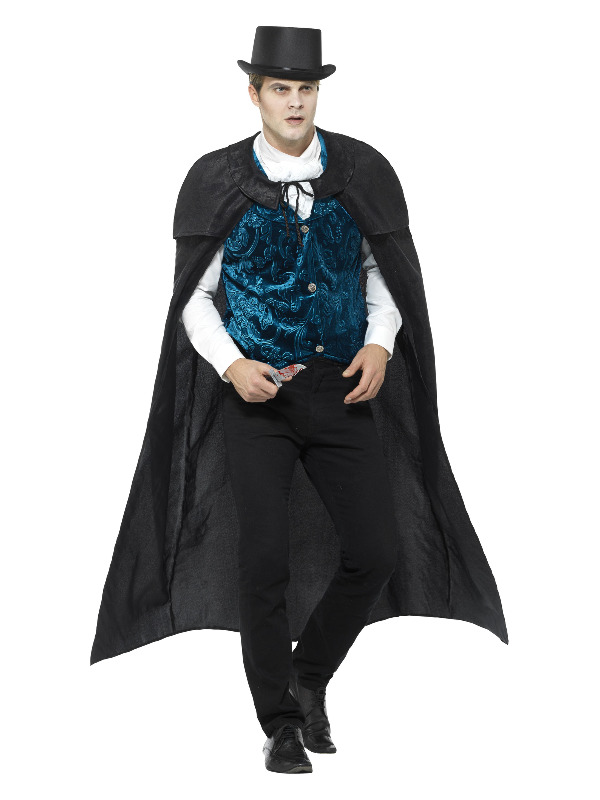 Deluxe Victorian Jack The Ripper Costume, Black
