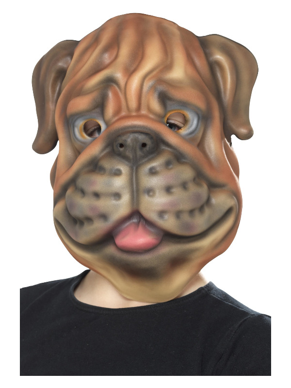 Dog Mask, Brown, EVA