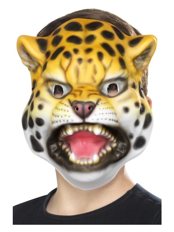 Leopard Mask, Yellow & Black, EVA