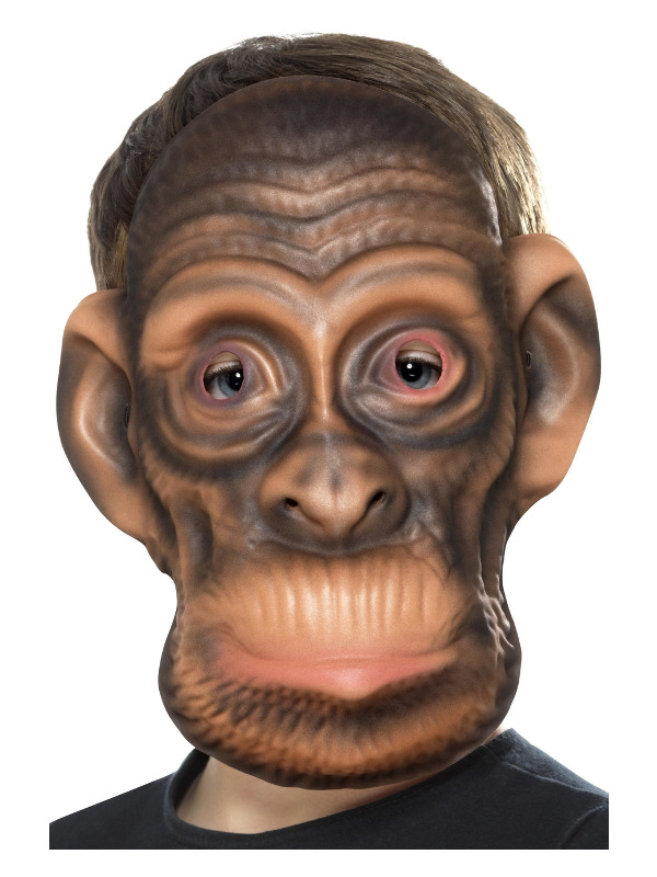 Chimp Mask, Brown, EVA