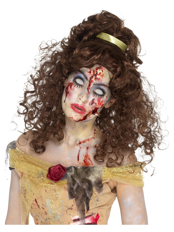 Zombie Golden Princess Wig, Brown