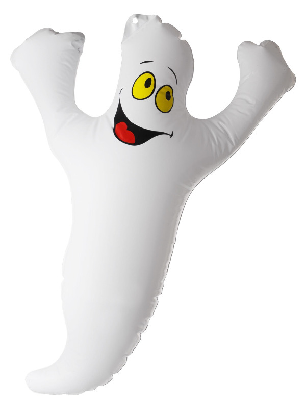 Inflatable Ghost, White, 48x44cm/19x17in