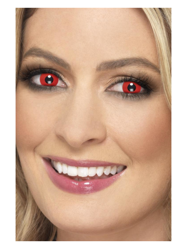 Accessoreyes Devil, Red, 1 Day Wear