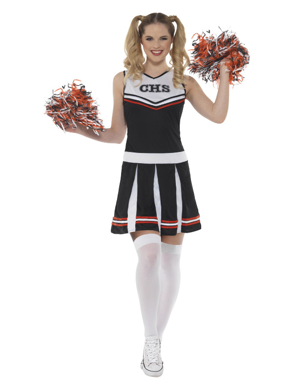 Cheerleader Costume, Black