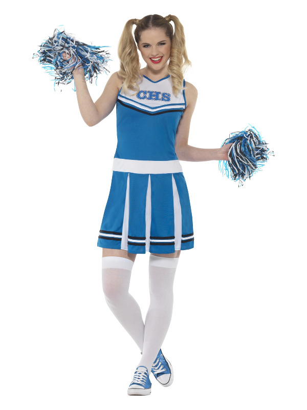 Cheerleader Costume, Blue