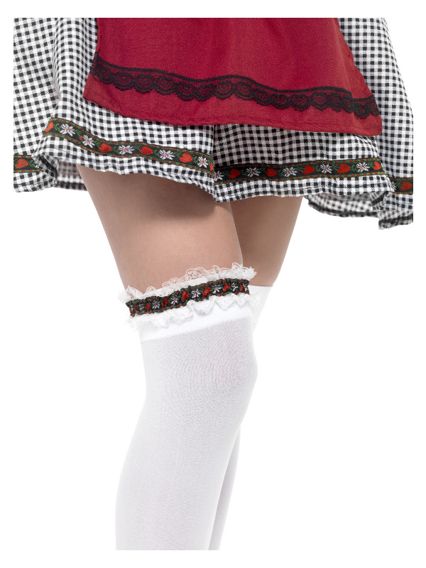 Bavarian Leg Garter, Red