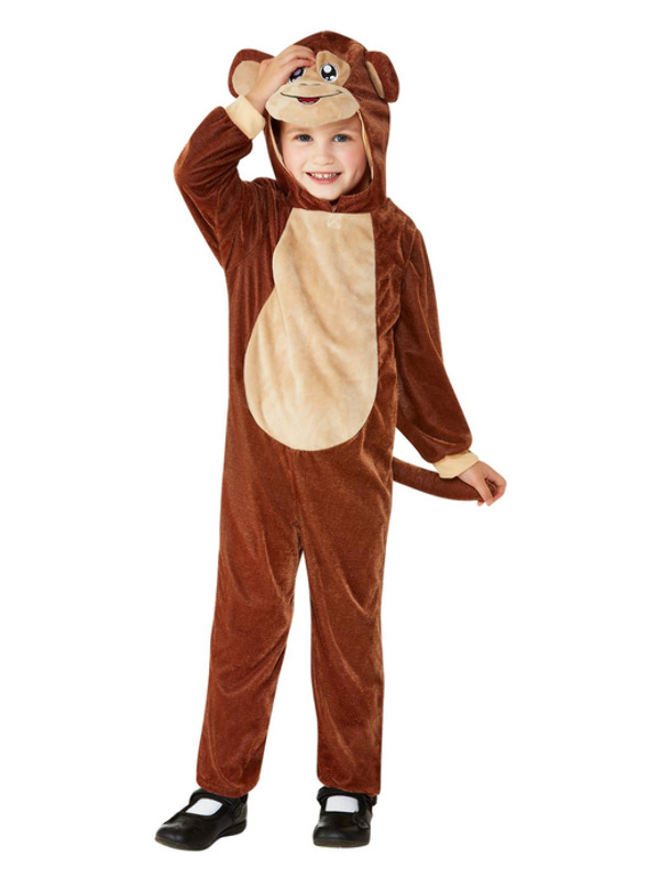 Toddler Monkey Costume, Brown