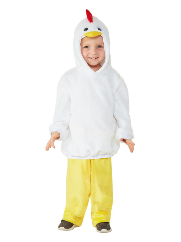 Toddler Chicken Costume, White