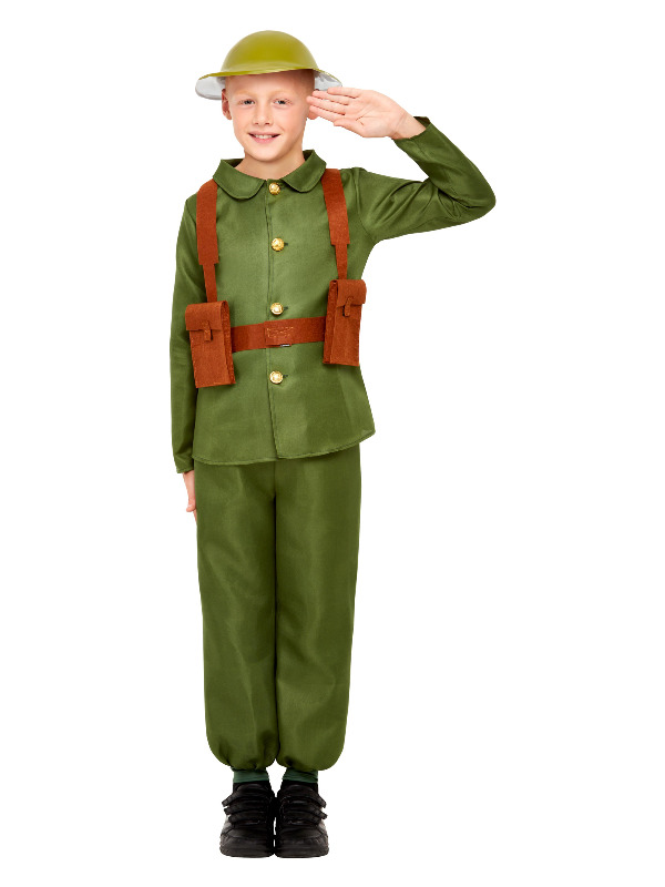 WW1 Soldier Costume, Green