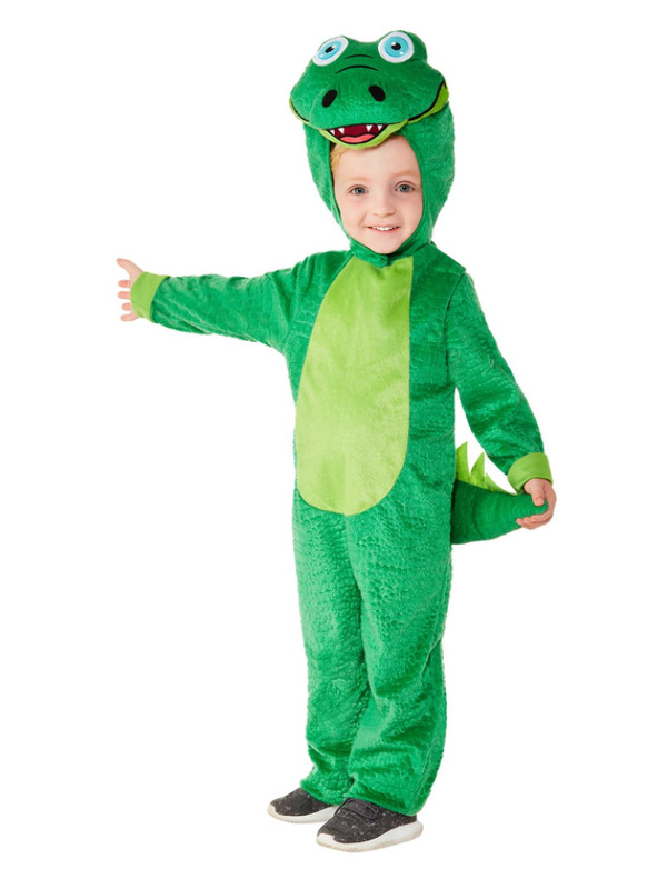 Toddler Crocodile Costume, Green