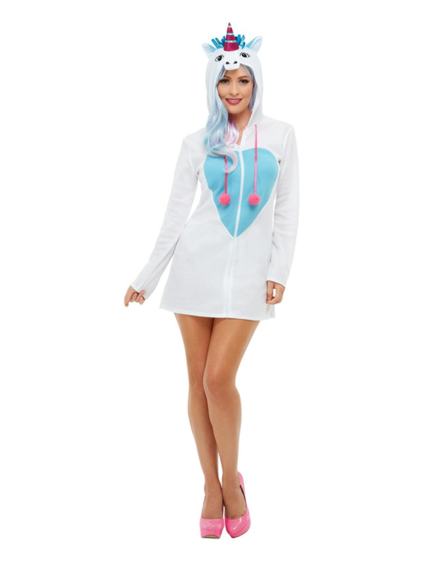 Unicorn Costume, White