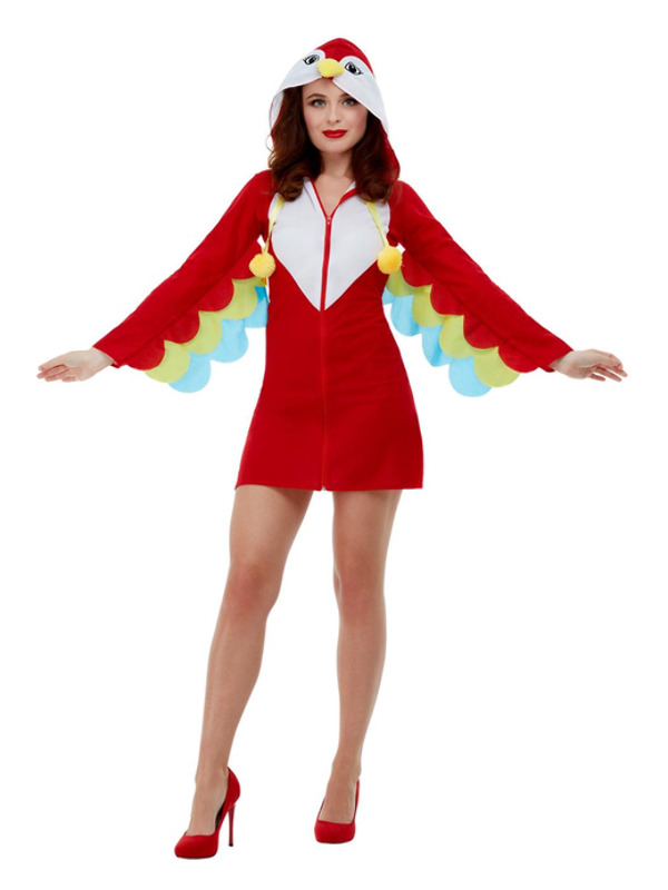 Parrot Costume, Red