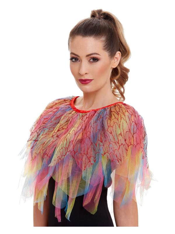 Bird of Paradise Cape, Multi-Coloured