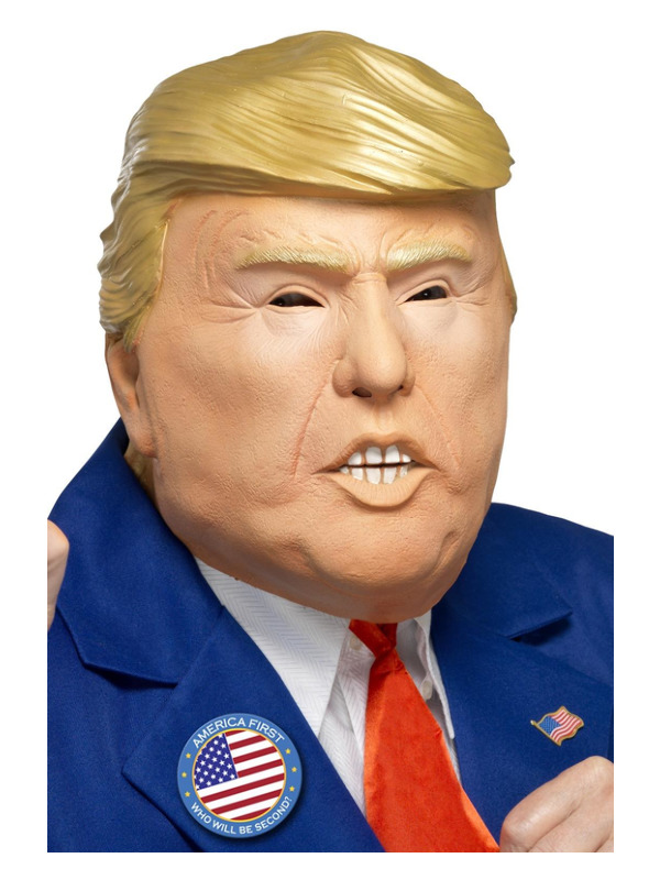 President Mask, Nude, Latex, Full Overhead