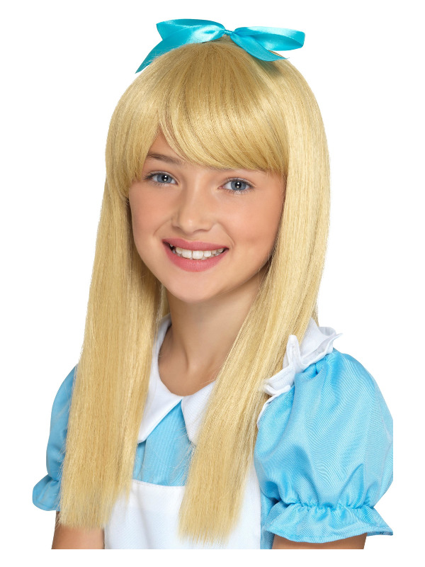 Wonderland Princess Wig, Blonde, Kids