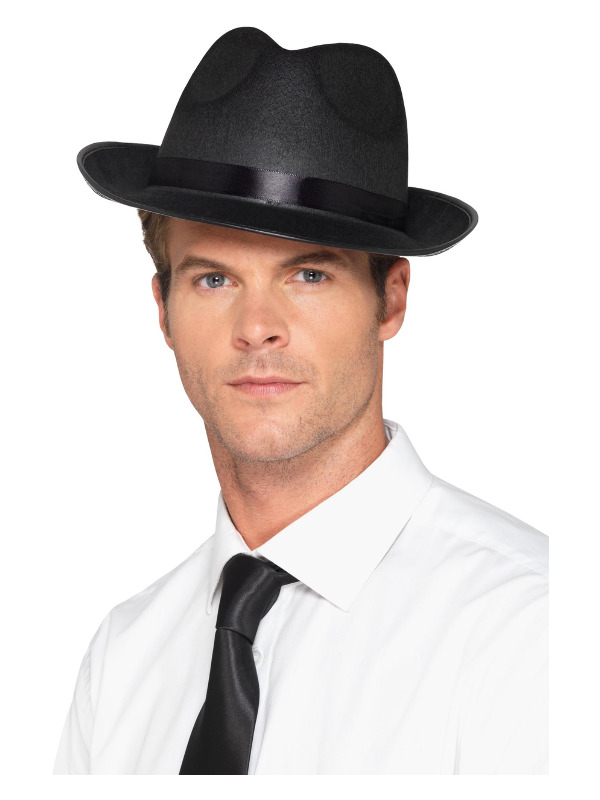 Men's Fedora Hat, Black