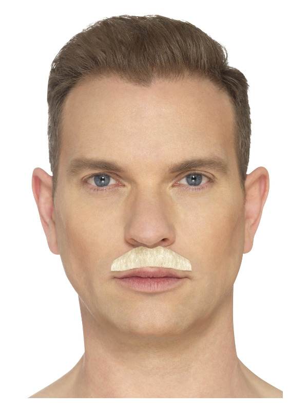 The Chevron Moustache, Blonde, Hand Knotted