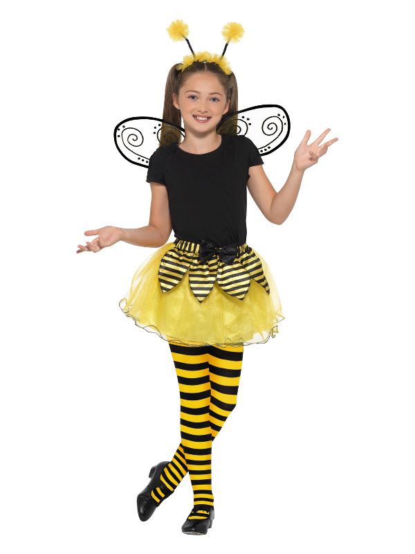 Bumblebee Kit, Black & Yellow, with Tutu, Wings & Headband