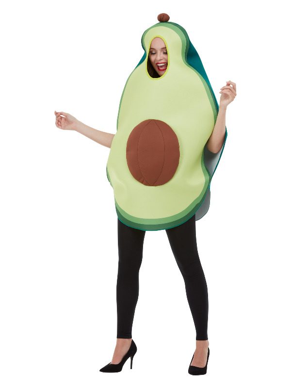 Avocado Costume, Green, with Hooded Tabard
