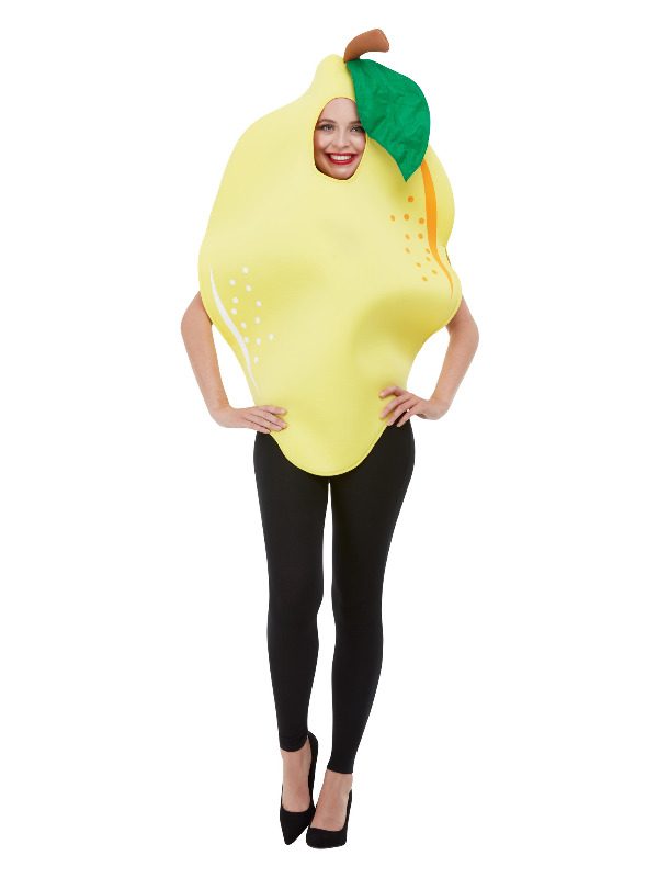 Lemon Costume, Yellow, with Hooded Tabard