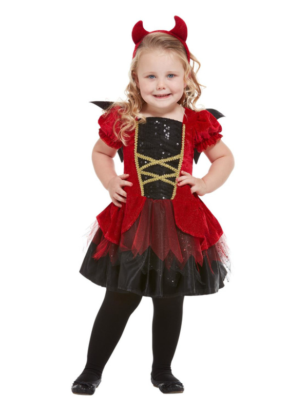 Toddler Devil Costume, Red