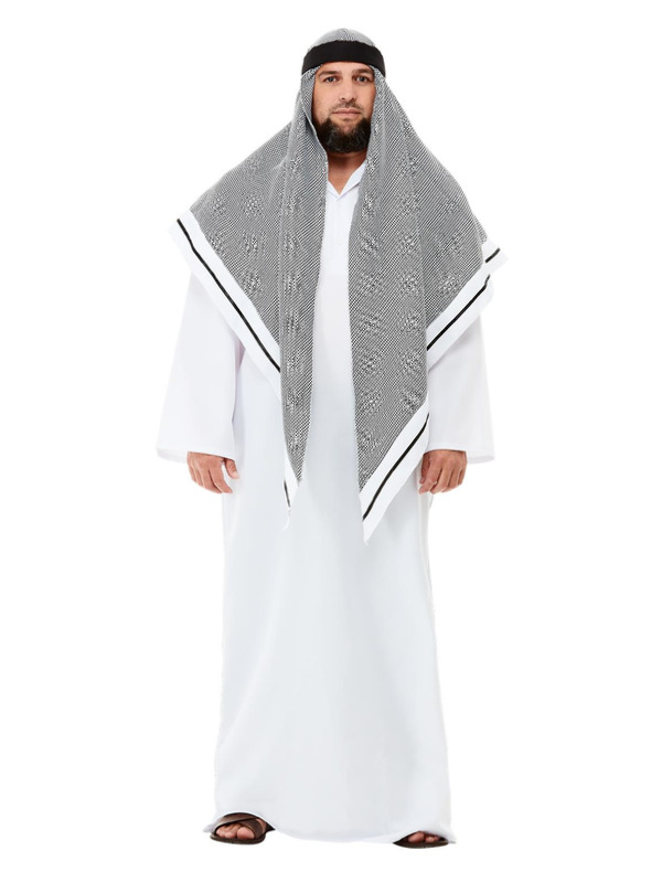 Deluxe Fake Sheikh Costume, White