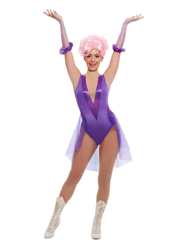 Trapeze Artist Costume, Purple