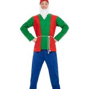 Gnome Costume, Blue & Green