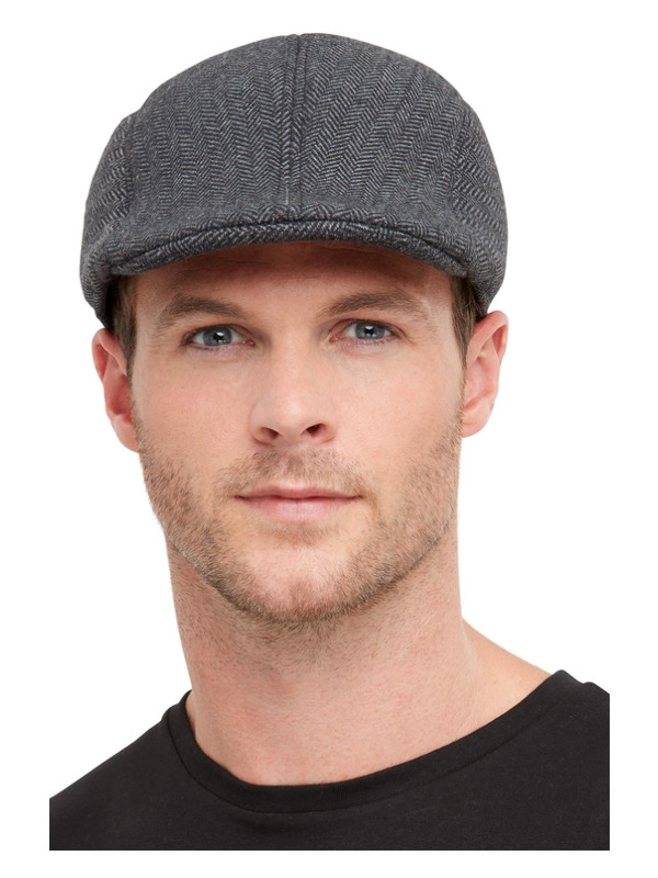 20s Gangster Flat Cap, Grey