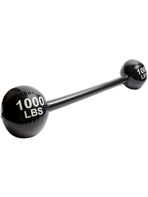 Inflatable Dumbbell, Black, 120cm/47in