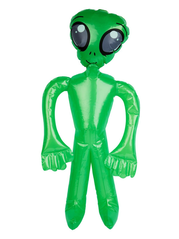 Inflatable Alien, Green, 75cm/29in