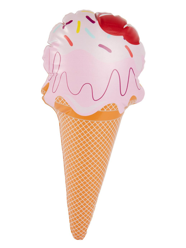 Ice Cream Inflatable, Multi-Coloured, 49cm/19in