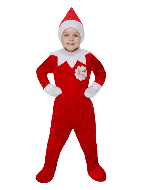 Elf on the Shelf Boy Elf Costume, Red