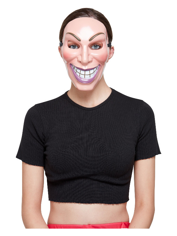 Smiler Mask, Female, with Elastic Strap