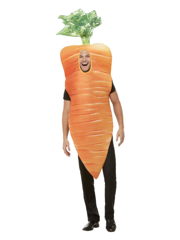 Christmas Carrot Costume, Orange, with Tabard