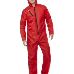 Bank Robber Jumpsuit, Red