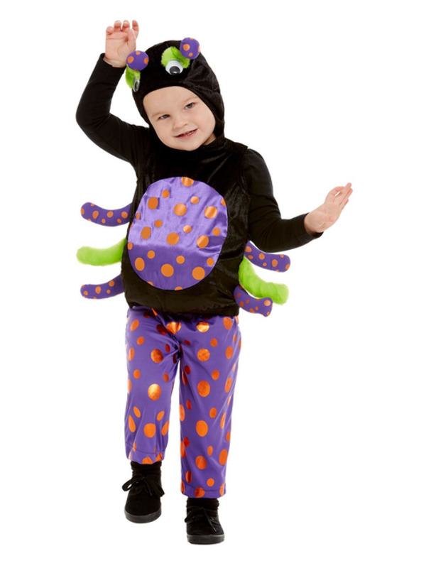 Toddler Spider Costume, Black
