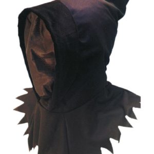 Ghoul Hood & Mask, Black, Overhead