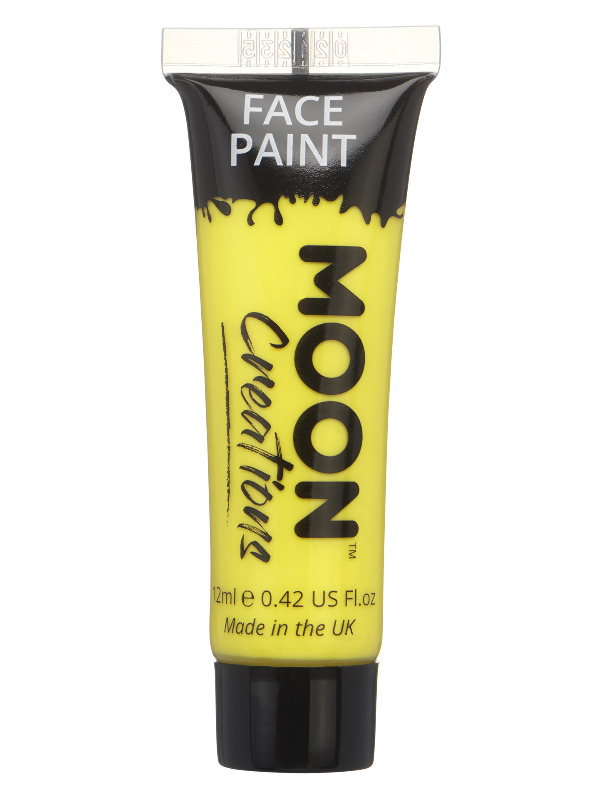 Moon Creations Face & Body Paint, Yellow