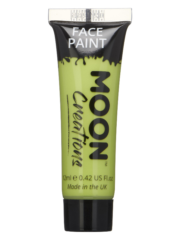 Moon Creations Face & Body Paint, Lime Green