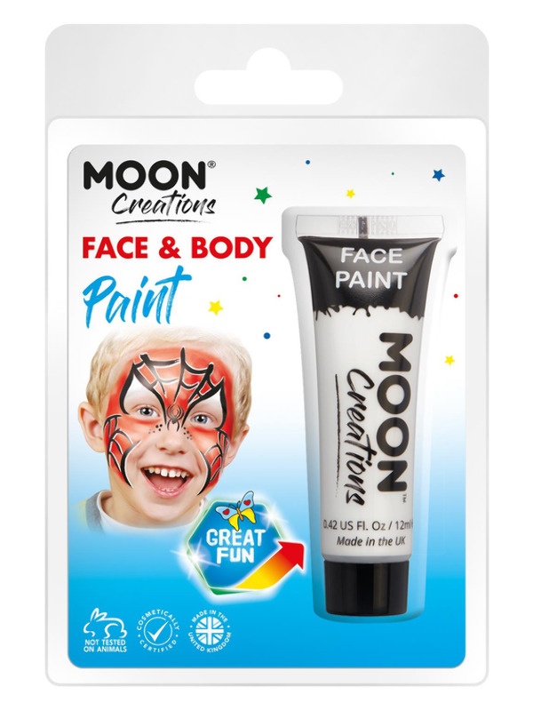Moon Creations Face & Body Paint, White
